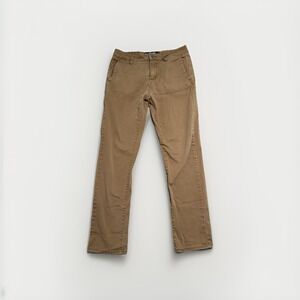 rsq chino london skinny tan pants, men's 33x32